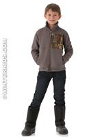 Boys Snow Grid Full Zip (Mineshaft) - Columbia Boys Snow Grid Full Zip (Mineshaft) Full                                                                                                     