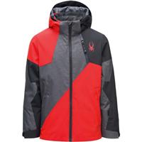 Spyder Ambush Jacket - Boy's - Volcano
