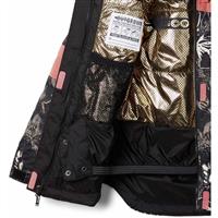 Girls Mighty Mogul II Jacket - Black Aurelian / Dark Coral -                                                                                                                                                       