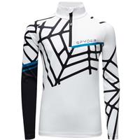 Spyder Hideout Zip T-Neck - Boy's - White