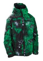 Boys Mannual Bricks Insulated Jacket (Kelly) - 686 Boys Mannual Bricks Insulated Jacket (Kelly) Studio
