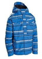 Boys Smarty Incline Insulated 3-in-1 Jacket (Royal Stripe) - Studio Shot