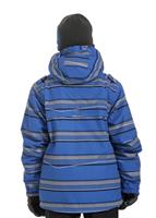 Boys Smarty Incline Insulated 3-in-1 Jacket (Royal Stripe) - Back View