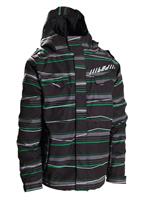 Boys Smarty Incline Insulated 3-in-1 Jacket (Black Stripe) - 686 Boys Smarty Incline Jacket (Black Stripe)