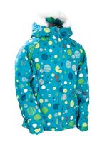 Girls Mannual Bubbles Puffy Jacket (Turquoise) - 686 Girls Mannual Bubbles Puffy Jacket (Turquoise) Studio