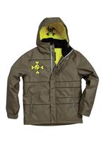 Boys Division Insulated Jacket (Army Twill Denim) - Paul Frank Boys Division Insulated Jacket (Army Twill Denim) Studio