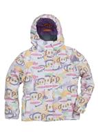 Girls Doodilush Insulated Jacket (Apple) - Studio Shot                                                                                                                                           