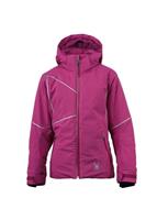 Girls Project Jacket (Fuchsia Matrix Deboss) - Studio Shot