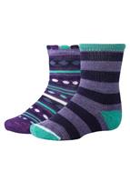 Baby Sock Sampler- 2 Pairs (Grape/Spearmint) - 'Baby Sock Sampler- 2 Pairs (Grape/Spearmint)