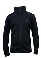 F12 Boys Constant Full Zip Sweater (Black) - Studio Shot