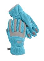 Girls Denali Thermal Glove (Turquoise Blue/Metallic Silver) - Girls Denali Thermal Glove (Turquoise Blue/Metallic Silver)