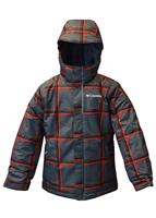 Boys Twist Tip II Jacket (Graphite Print) - Columbia Boys Twist Tip II Jacket (Graphite Print) Alt