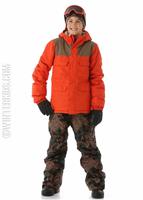 F15 Boys Approach Insulated Jacket - Burnt Orange - 686 Boys Approach Insulated Jacket                                                                                                                    