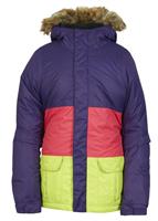 F15 Girls Polly Insulated Jacket - Violet Colorblock - 686 Girls Polly Insulated Jacket                                                                                                                      
