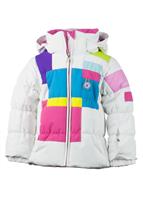 Girls Kitt Jacket - White - Obermeyer Girls Kitt Jacket                                                                                                                           