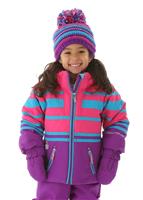 Girls Sundown Jacket - Iris Purple - Obermeyer Girls Sundown Jacket                                                                                                                        