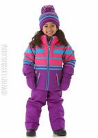 Girls Sundown Jacket - Iris Purple - Obermeyer Girls Sundown Jacket                                                                                                                        