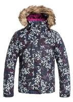 Girls American Pie Jacket (SnowTwist) - Ditsy Floral - Roxy Girls American Pie Jacket (Ditsy Floral) Studio