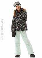 Girls American Pie Jacket (SnowTwist) - Ditsy Floral - Roxy Girls American Pie Jacket (Ditsy Floral) Full