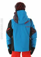 F15 Boys Challenger Jacket - Electric Blue/Black/Volcano - Spyder Boys Challenger Jacket 