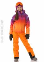 Girls Jr. Naquita Technical Jacket (African Violet Ombre Dream) - African Violet Ombre Dream - Sunice Girls Jr. Naquita Technical Jacket (African Violet Ombre Dream) Full