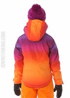 Girls Jr. Naquita Technical Jacket (African Violet Ombre Dream) - African Violet Ombre Dream - Sunice Girls Jr. Naquita Technical Jacket (African Violet Ombre Dream) Back