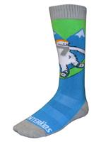Kids Snowboarder Sock - Multi Color - Kids Zemu Snowboarder Sock - WinterKids.com                                                                                                           