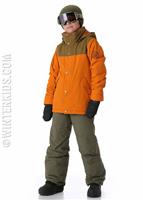 Boys Fray Jacket - Maui Sunset / Beaver Tail - Burton Boys Fray Jacket - WinterKids.com                                                                                                              