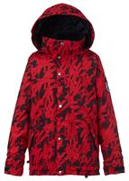 Boys Fray Jacket - Process Red / Hashtag - Burton Boys Fray Jacket - WinterKids.com                                                                                                              