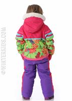 Girls Skiter Suit - Flower Burst - Obermeyer Girls Skiter Suit - WinterKids.com                                                                                                          