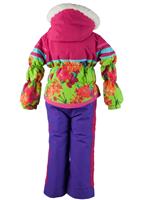 Girls Skiter Suit - Flower Burst - Obermeyer Girls Skiter Suit - WinterKids.com                                                                                                          