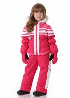 Girls Skiter Suit - Glamour Pink - Obermeyer Girls Skiter Suit - WinterKids.com                                                                                                          