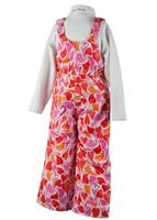 Girls Snoverall Print Pant - Heart Gingham - Obermeyer Girls Snoverall Print Pant - WinterKids.com                                                                                                 