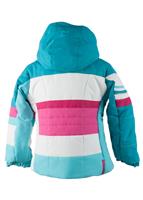 Girls Snowdrop Jacket - Blue Reef - Obermeyer Girls Snowdrop Jacket - WinterKids.com                                                                                                      