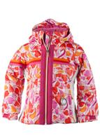 Girls Snowdrop Jacket - Heart Gingham - Obermeyer Girls Snowdrop Jacket - WinterKids.com                                                                                                      