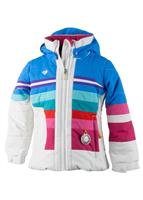 Girls Snowdrop Jacket - White - Obermeyer Girls Snowdrop Jacket - WinterKids.com                                                                                                      