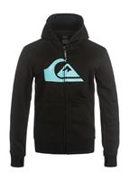 Quiksilver Boys M&W Youth Fleece Full Zip - Black - Quiksilver Boys Ridge Youth Jacket - WinterKids.com                                                                                                   