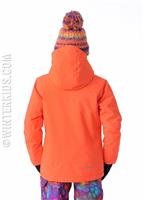 Girls JR Cora Technical Jacket - Flash Orange - Sunice Girls JR Cora Technical Jacket - WinterKids.com                                                                                                