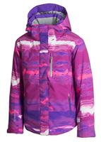 Girls JR Naquita Technical Jacket - Purple Wavelengths -  Girls JR Naquita Technical Jacket - WinterKids.com                                                                                                   