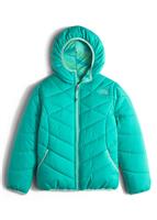 Girls Reversible Perrito Jacket - Ion Blue - The North Face Girls Reversible Perrito Jacket - WinterKids.com