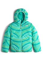 Girls Reversible Perrito Jacket - Ion Blue - The North Face Girls Reversible Perrito Jacket - WinterKids.com