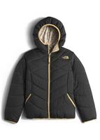 Girls Reversible Perrito Jacket - TNF Black - The North Face Girls Reversible Perrito Jacket - WinterKids.com
