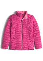 Girls Thermoball Full Zip Jacket - Cabaret Pink - The North Face Girls Thermoball Full Zip Jacket - WinterKids.com                                                                                      