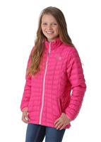 Girls Thermoball Full Zip Jacket - Cabaret Pink - The North Face Girls Thermoball Full Zip Jacket - WinterKids.com                                                                                      