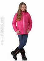 Girls Thermoball Full Zip Jacket - Cabaret Pink - The North Face Girls Thermoball Full Zip Jacket - WinterKids.com                                                                                      