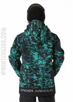  Boys UA CGI Powerline Insulated Jacket - Alaska/Black/Graphite - Under Armour Boys UA CGI Powerline Insulated Jacket - WinterKids.com