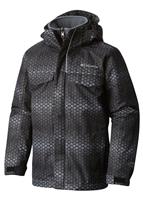 Boys Bugaboo Interchange Jacket - Graphite Ombre Dot - Columbia Boys Bugaboo Interchange Jacket - WinterKids.com                                                                                             