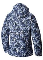Girls Bugaboo Interchange Jacket  - Faded Sky Floral Camo - Columbia Girls Bugaboo Interchange Jacket - WinterKids.com                                                                                            