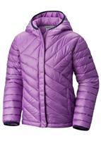Columbia Powder Lite Puffer - Girl's - Crown Jewel - Columbia Girls Powder Lite Puffer Jacket - WinterKids.com