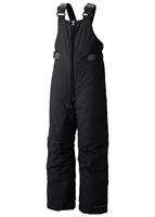 Girls Snowslope II Bib Pant - Black - Columbia Girls Snowslope II Bib Pant - WinterKids.com